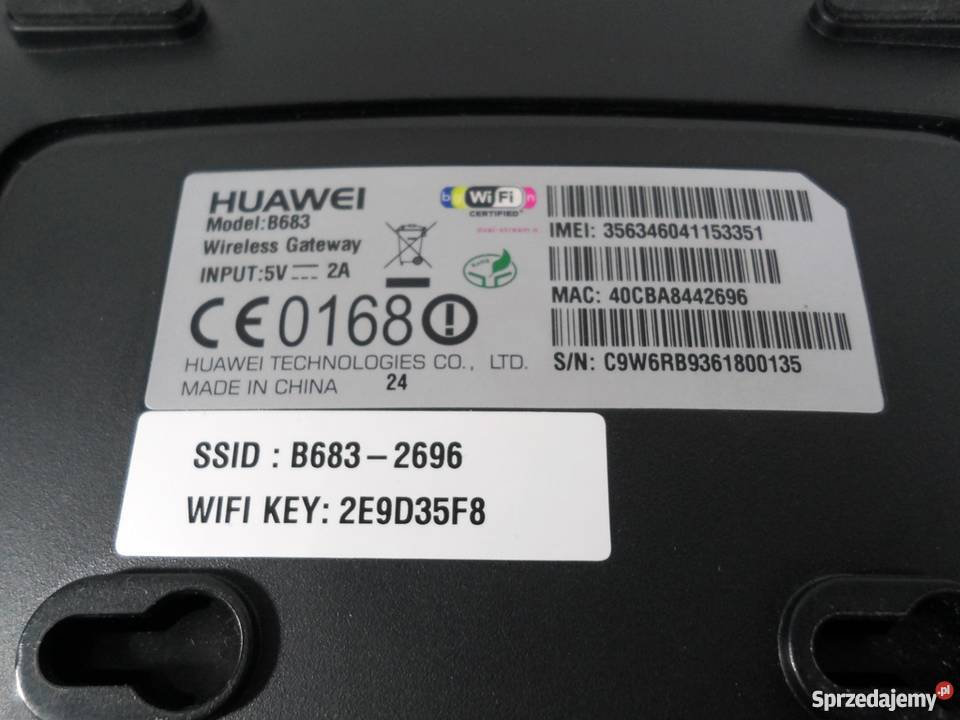 ROUTER Huawei B683 pomorskie Kościerzyna