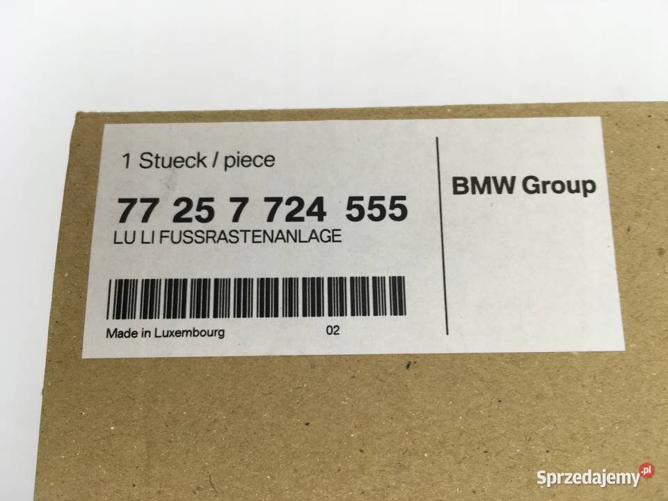 BMW S 1000 R K47 RR K46 Set lewy kierowcy HP Łobżenica
