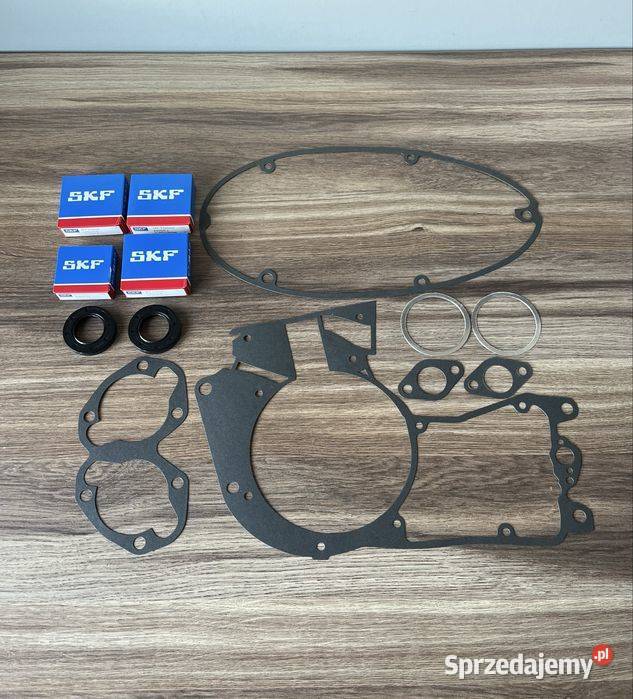 NOWY KOMPLET ŁOŻYSKA SKF USZCZELNIACZE USZCZELKI