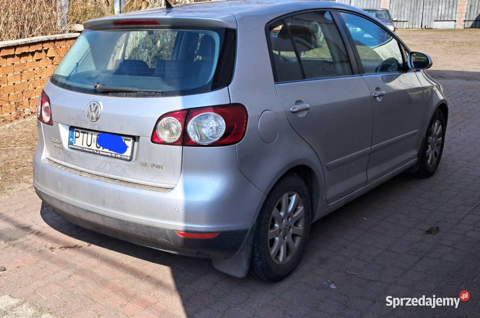 Golf 5 plus benzyna Golf Plus Turek
