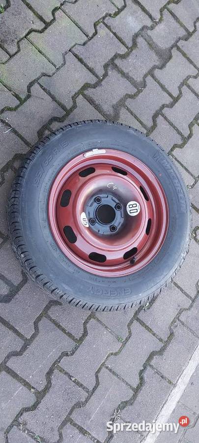 Koło zapasowe 15 Citron C4 nieużywane