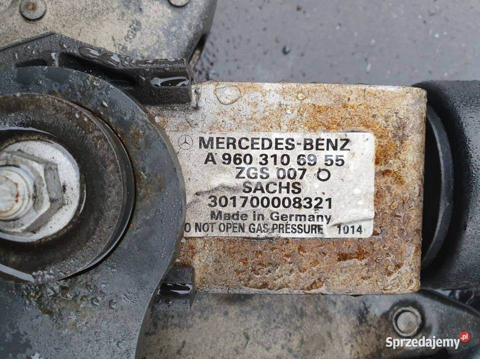 MOCOWANIE MERCEDES ACTROS MP4 KABINY Lipno