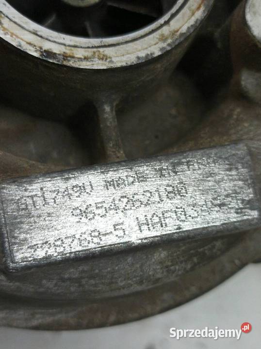 TURBOSPRĘŻARKA 9654262180 20 TDCI HDI Ford C I