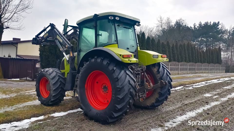Ciągnik rolniczy Claas Ares 697 ATZ z ładowaczem Piotrków Trybunalski