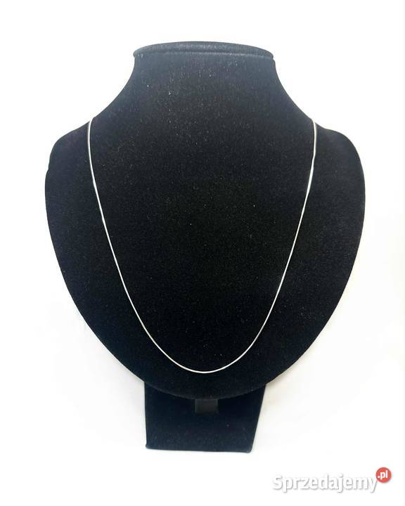 Nowy Rodowany Srebrny Łańcuszek pr 925 222g Dł Elbląg