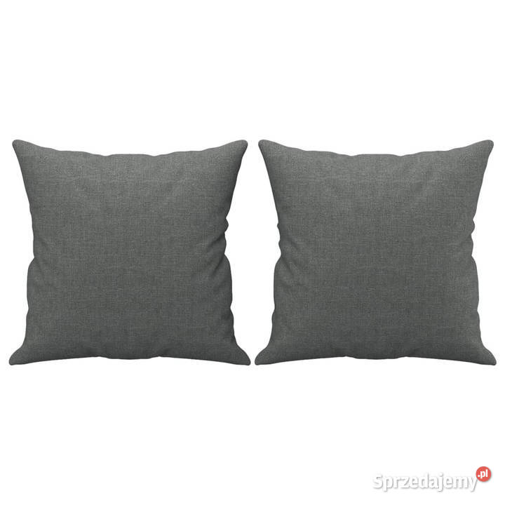 2osobowa sofa z poduszkami ciemnoszara 120 Warszawa