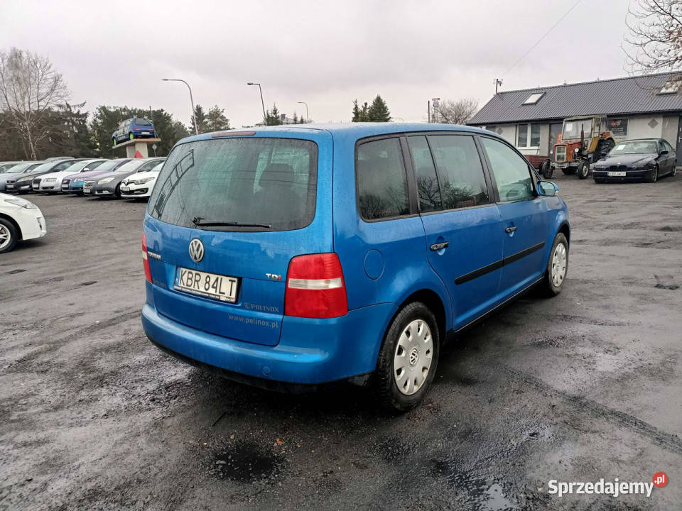 Volkswagen Touran Volkswagen Touran 19TDI 101 małopolskie Tarnów