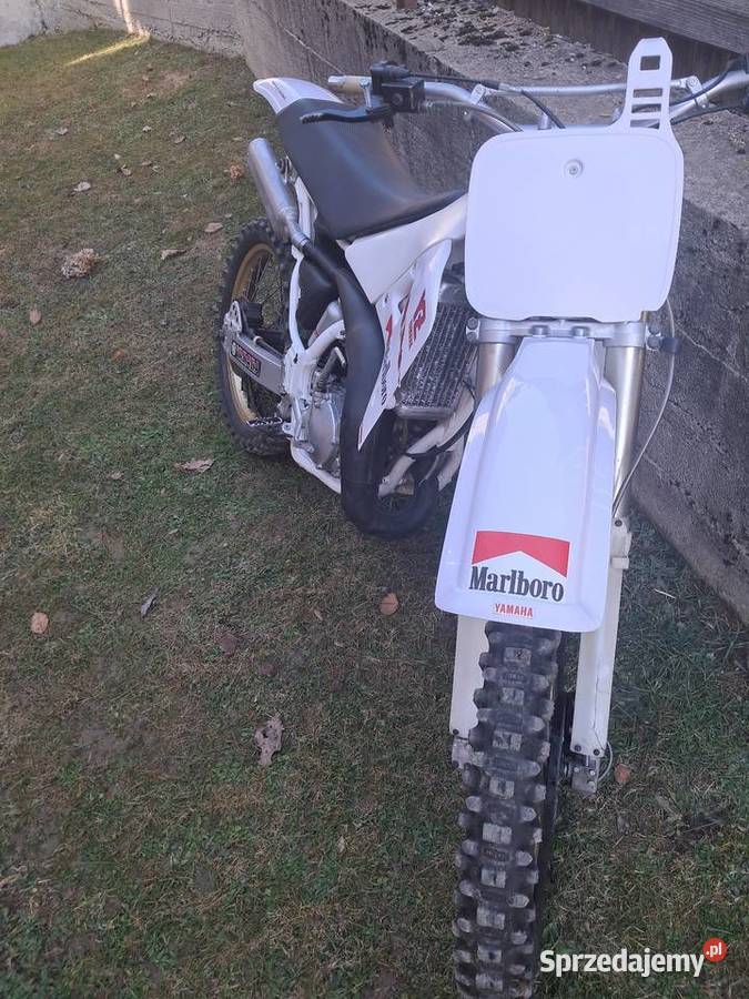 Yamaha yz 125 1989 biały Nowy Targ