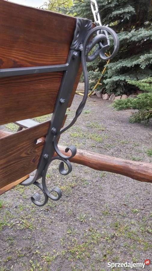 huśtawka ogrodowa Meble ogrodowe Tuczno sprzedam