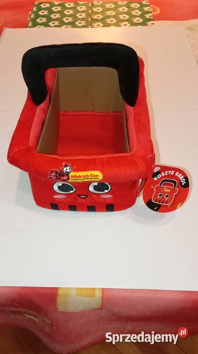 Maskotka koszyk Karol Biedronka Warszawa