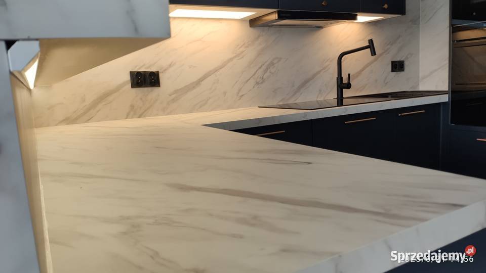 Blat laminowany GoodHome Kala biały marmur Częstochowa