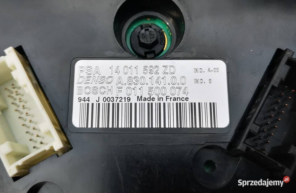 Citroen C8 Peugeot 807 lift panel klimatyzacji