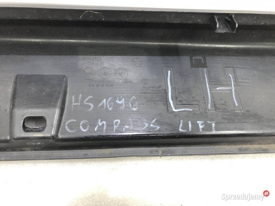 LISTWA PROGOWA LEWA JEEP COMPASS I LIFT wielkopolskie