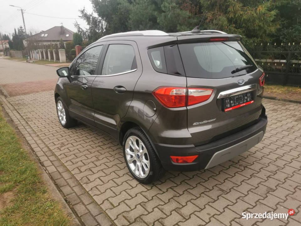 Ford EcoSport 10 i 125 TITANIUM Klima Ecoboost wielkopolskie Turek