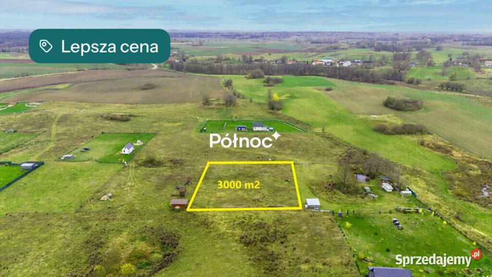 NOWA Działka budowlana Grabnik Ełku sprzedam