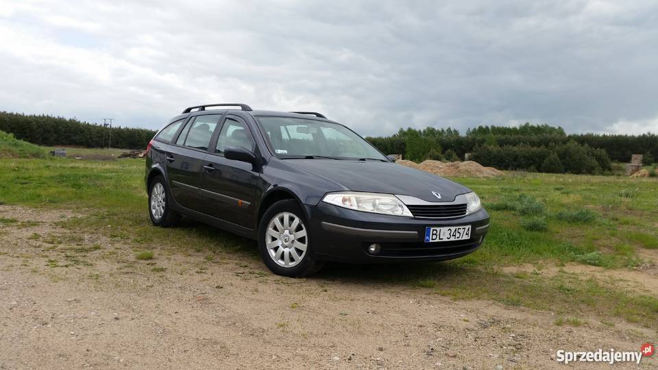 Renault Laguna II 2 19 DCI 2003 Kombi grafitowy Łomża