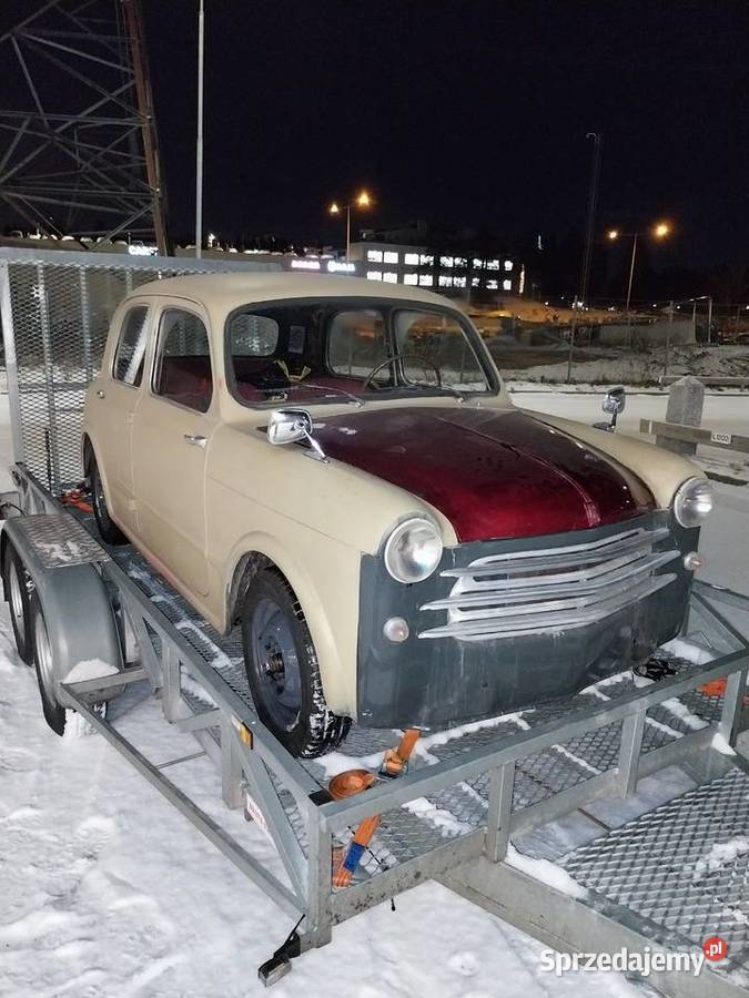 Zabytkowy fiat 1100 103 54r Mielec
