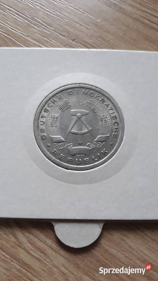 1 Deutsche Mark NRD 1956 r Numizmatyka Konin
