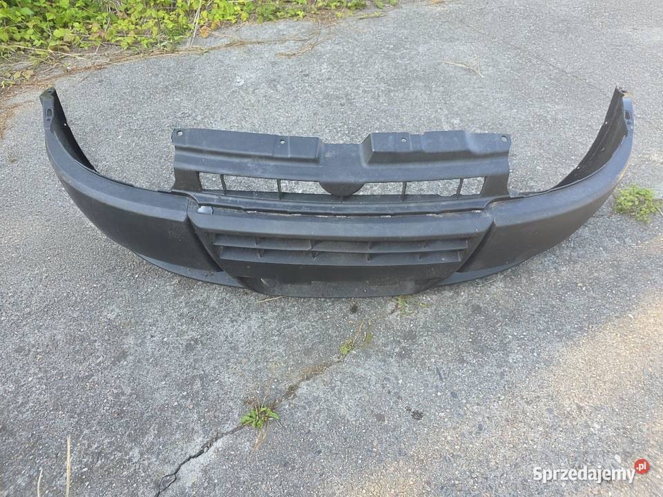 Przedni zderzak Fiat Doblo 20052010 czarny osobowe Zderzaki dolnośląskie Wrocław