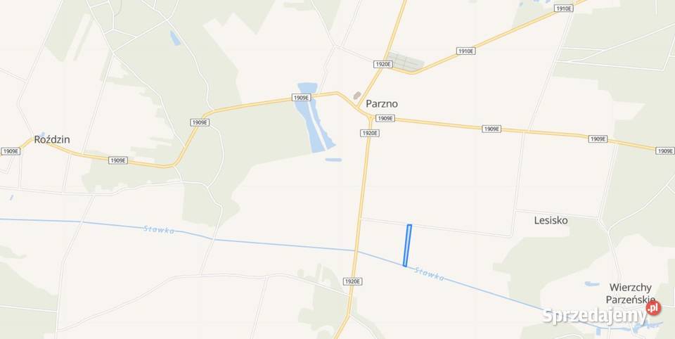 Urzekająca działka w miejscowości Lesisko Wieluń