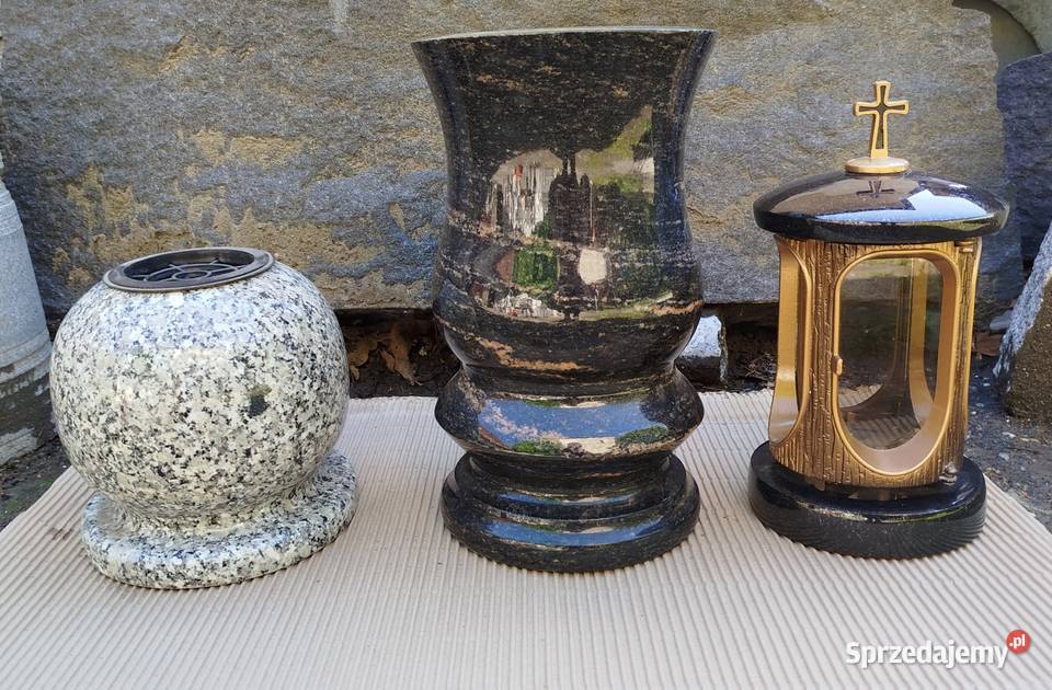 Wazony granitowe dolnośląskie Dzierżoniów