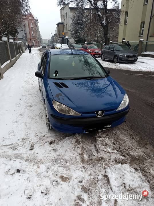 Peugeot 206 134 Oryginalny przebieg Okazja 1400cm3 Rybnik