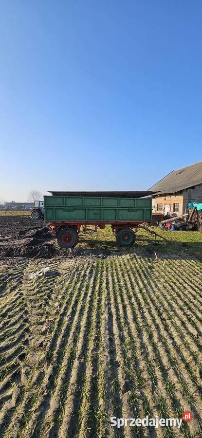 Przyczepa rolnicza Sanok D35 wielkopolskie Szkaradowo