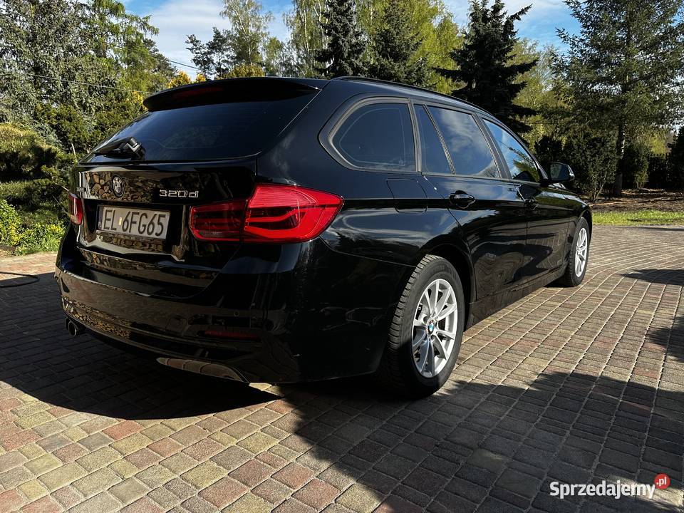 BMW 320d xDrive Touring Automat NAVI LED 4x4 230 ogranicznik prędkości Łódź