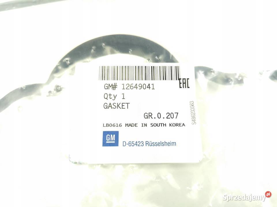 USZCZELKA POKRYWA ZAWORÓW CHEVROLET SPARK 14 16