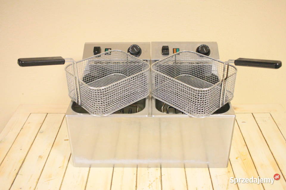 Frytkownica elektryczna podwójna 2x8 REDFOX FE77 śląskie