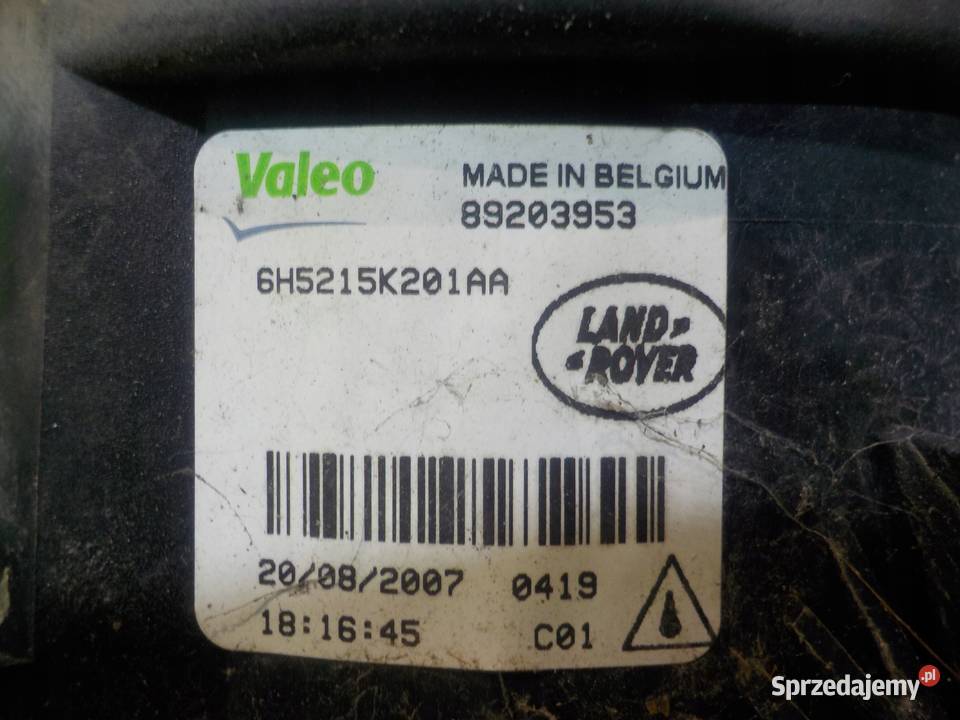 LAND ROVER FREELANDER II 07r halogen prawy Suków