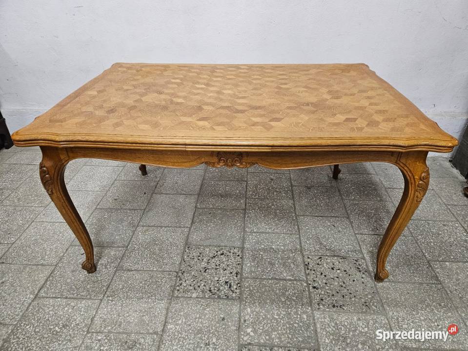 Rozkładany stół ludwikowski 6 krzeseł Nowy Sącz