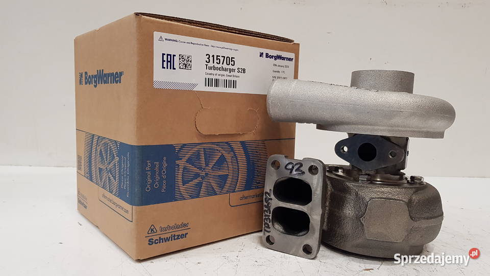 Turbosprężarka SCHWITZER 3045403 315653 315654 ciężarowe mazowieckie Siedlce
