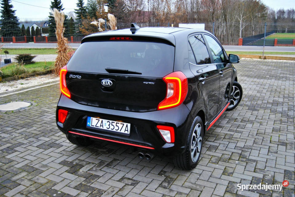 Kia Picanto GTline SKÓRA LEDY 5 drzwi Alu felgi nieuszkodzony