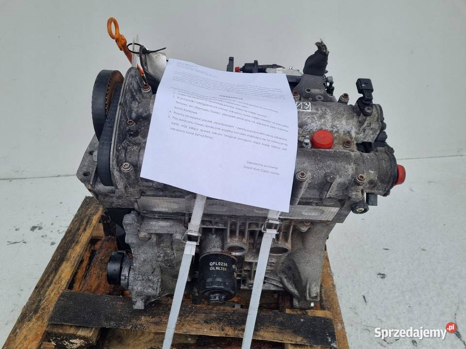 SILNIK Skoda Roomster 14 16V 85 udokumentowany Janów