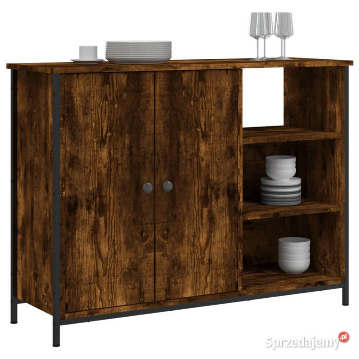 Szafka przydymiony dąb 100x33x75 materiał Warszawa