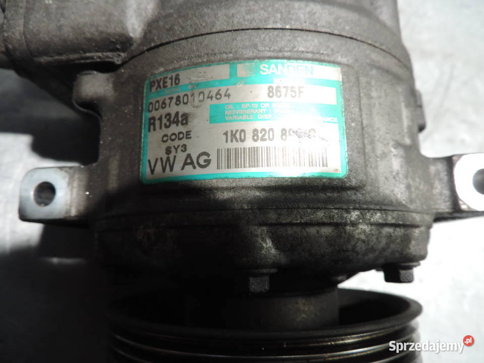 SPRĘŻARKA KLIMATYZACJI VOLKSWAGEN TOURAN I 19TDI małopolskie Nowy Sącz