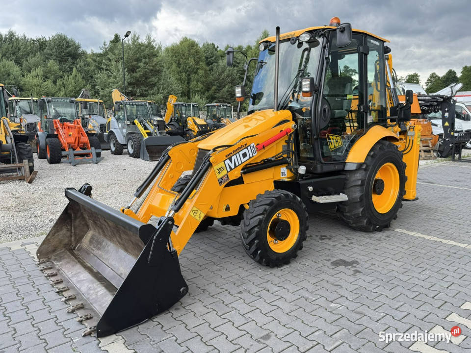 standardowa JCB MIDI CX Szybkozłącze Nowe Opony Widełki