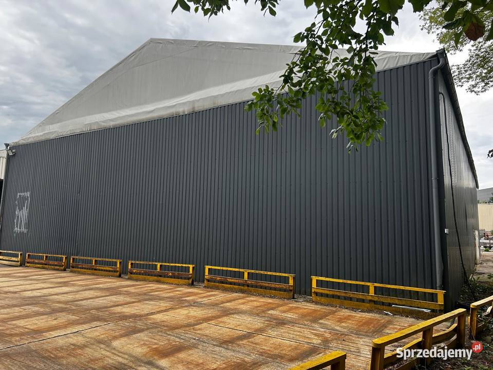 Hala Namiotowa 600m2 SOLIDNA Garaż Gotowa do Bzinica Nowa