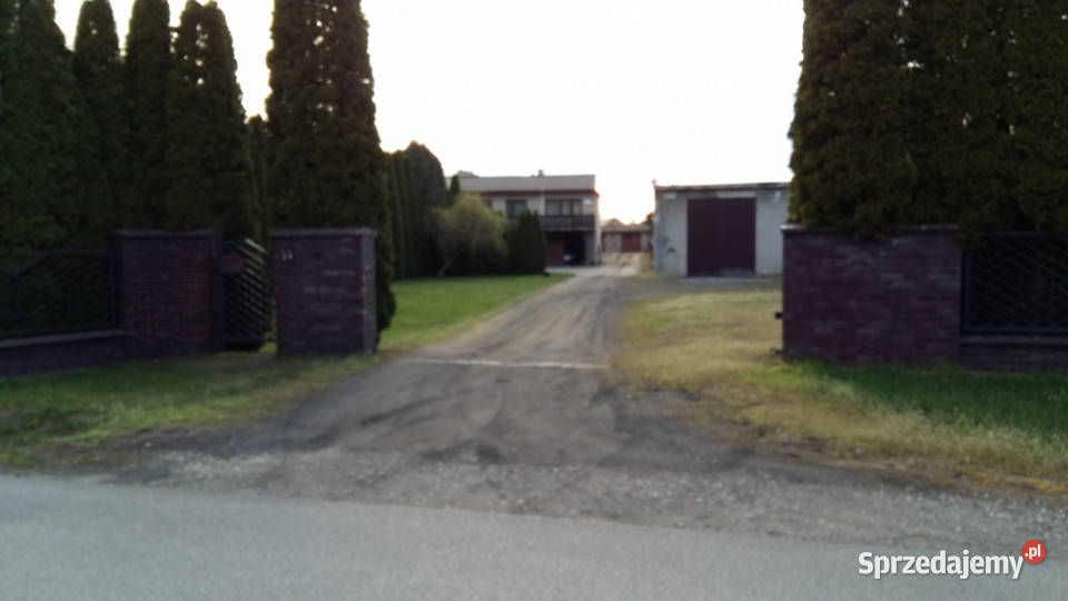 Lokal uzytkowy zaklad produkcyjny dom mieszkalny 1070m2 Radomsko