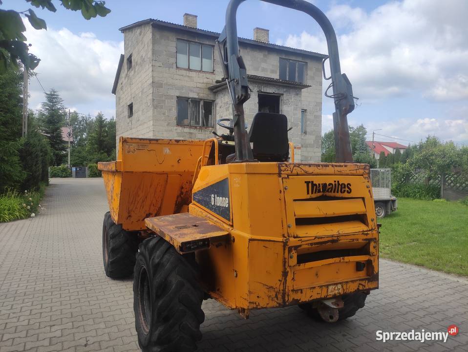 Wozidło budowlane Thwites 665 6 tonowe 2011r Wozidła Ryżki sprzedam
