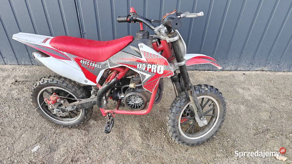 Cross mini pocket bike Kxd pro 49cc automat 49cm3 Krzywda