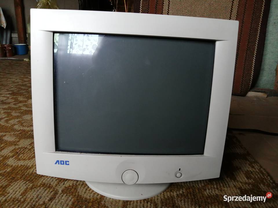 Monitor CRT podkarpackie Grabiny