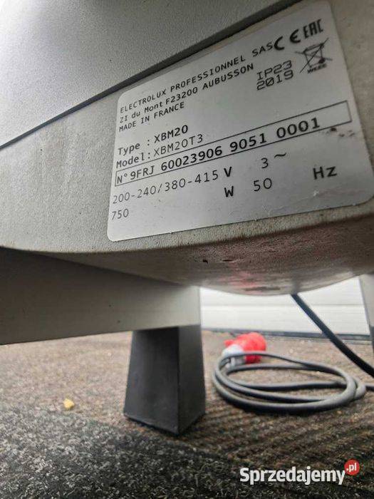 Mikser planetarny Electrolux XBM20T3 20L nowy Góra