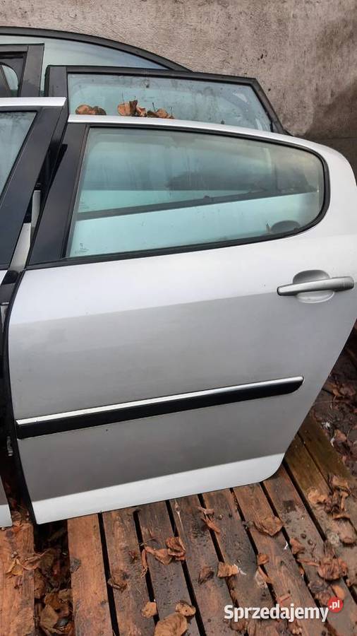 drzwi prawe lewe przednie tylne Peugeot 407 lak osobowe Dębno