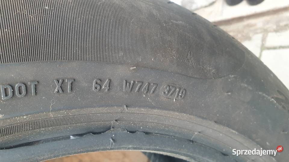 Sprzedam 2 opony letnie Pirelli P Zero 255 50 Samochodowe Poznań sprzedam