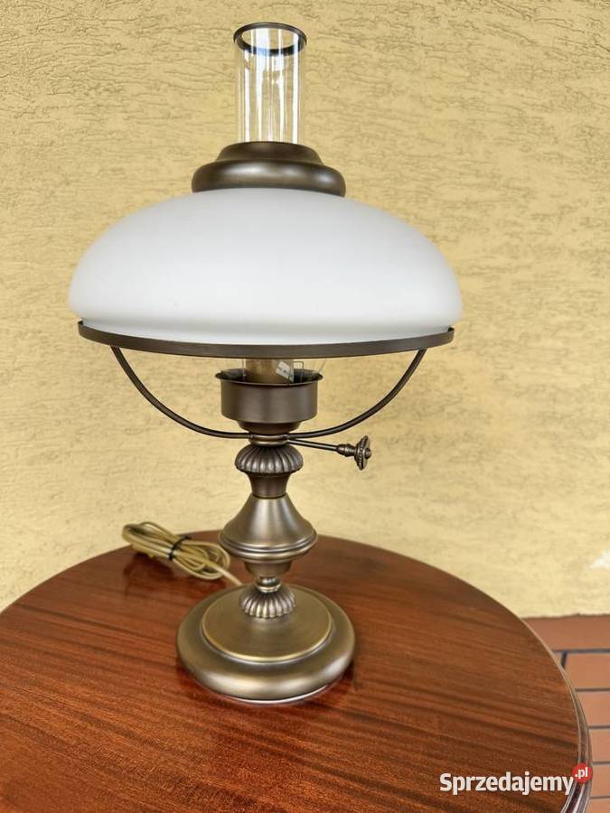 Lampa stołowa nocna biurko komoda antyk Aladyn Garwolin