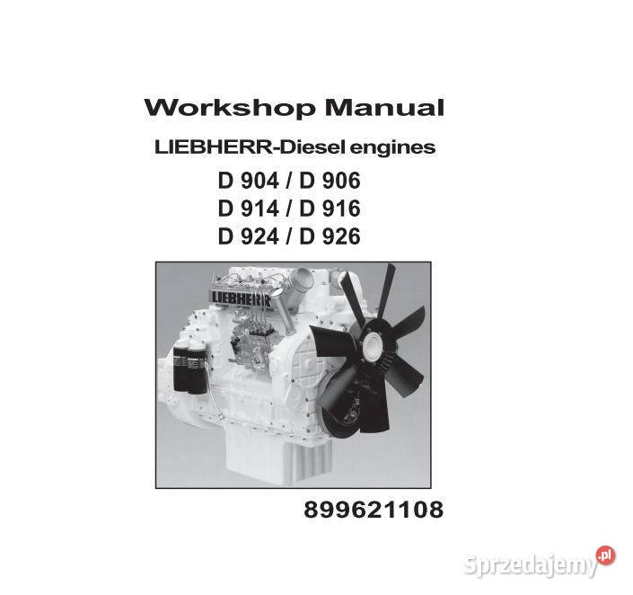 LIEBHERR D904 D914 D906 D916 D924 D926 ins Kielce sprzedam