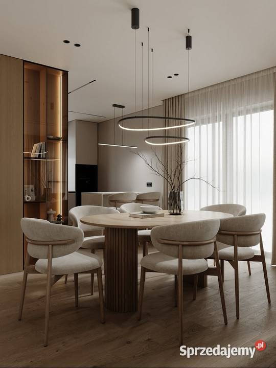 Designerskie Krzesło Drewniane do Jadalni OLIVIA Warszawa