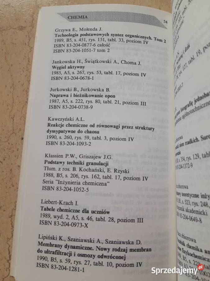 Katalog wydawnictwa naukowo techniczne 1990 Bielsko-Biała